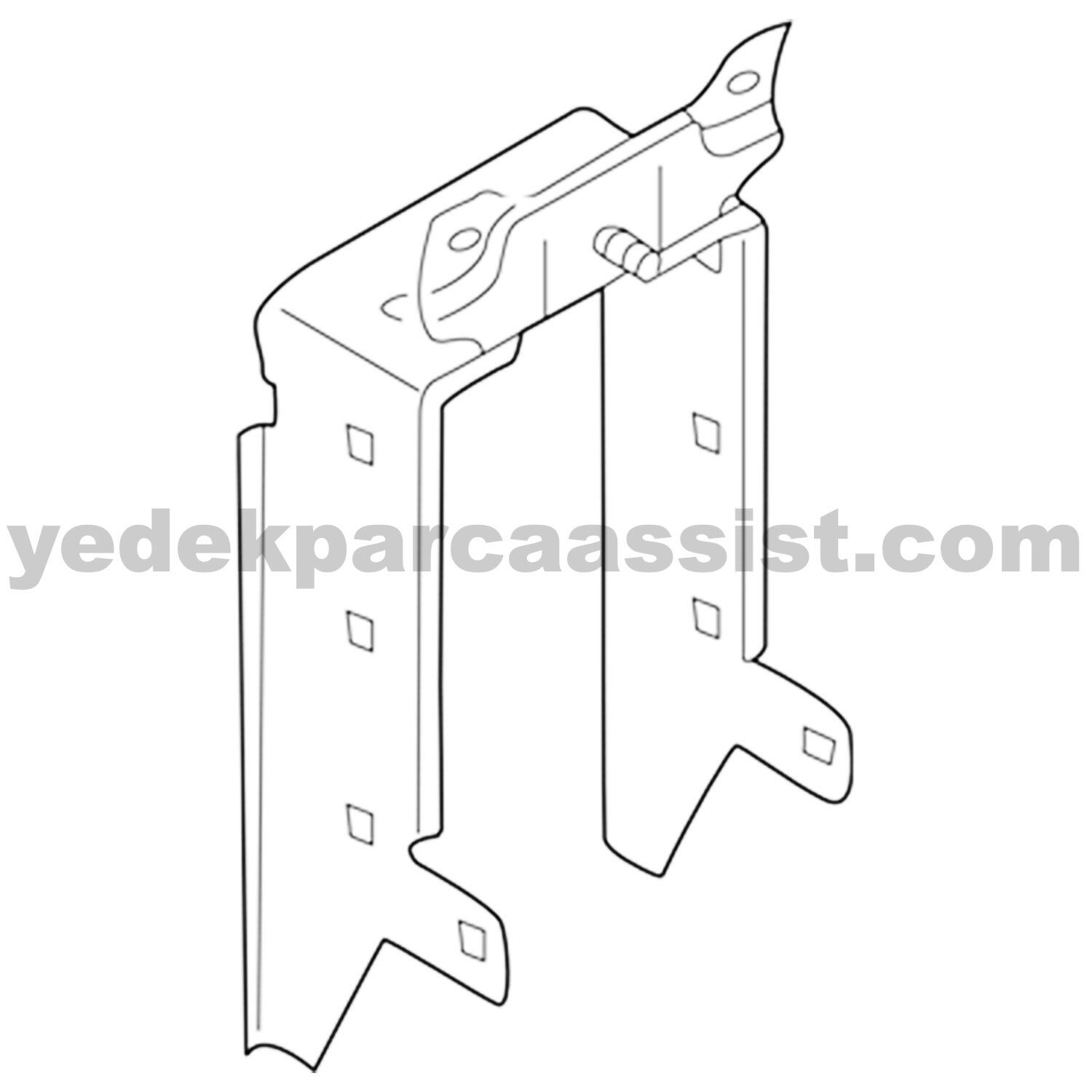 SUBARU IMPREZA - OUTBACK SİGORTA KUTUSU BAĞLANTI BRAKETİ - 81041FE002