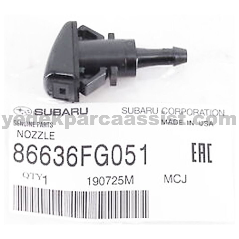 SUBARU IMPREZA - OUTBACK ÖN CAM YIKAMA UCU - 86636FG051
