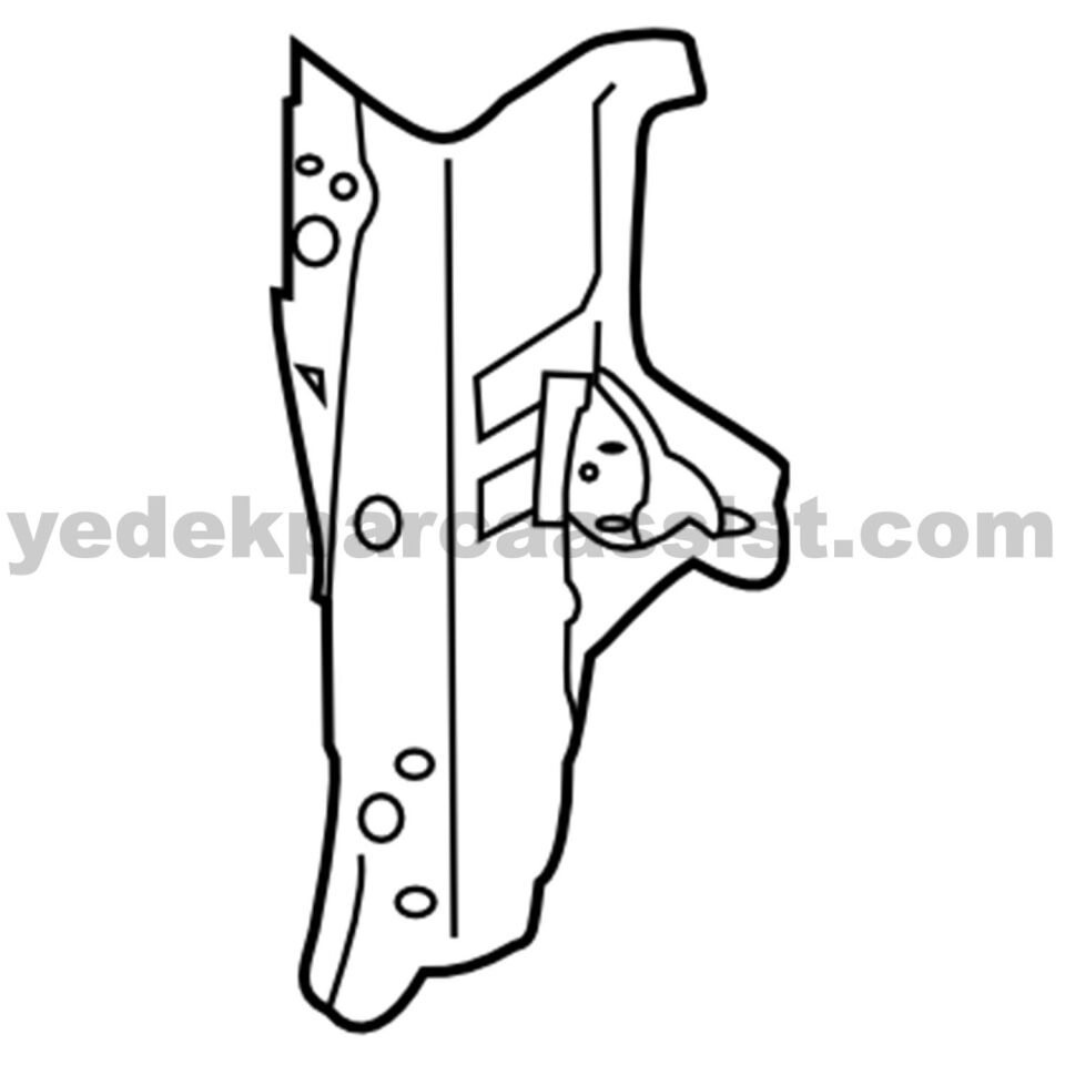 SUBARU IMPREZA - OUTBACK FAR DESTEK SACI SOL - 53029FG0209P