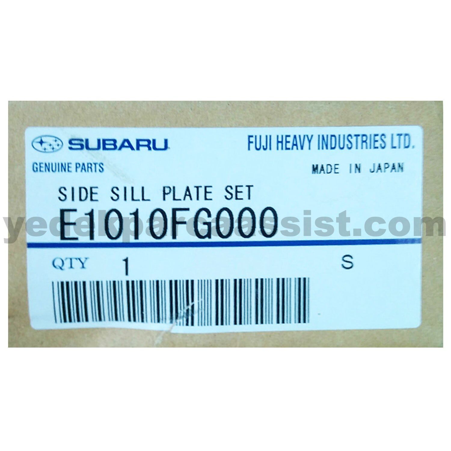 SUBARU IMPREZA 1.5R-2.0R ORİJİNAL KAPI EŞİK KROM TAKIMI - E1010FG000