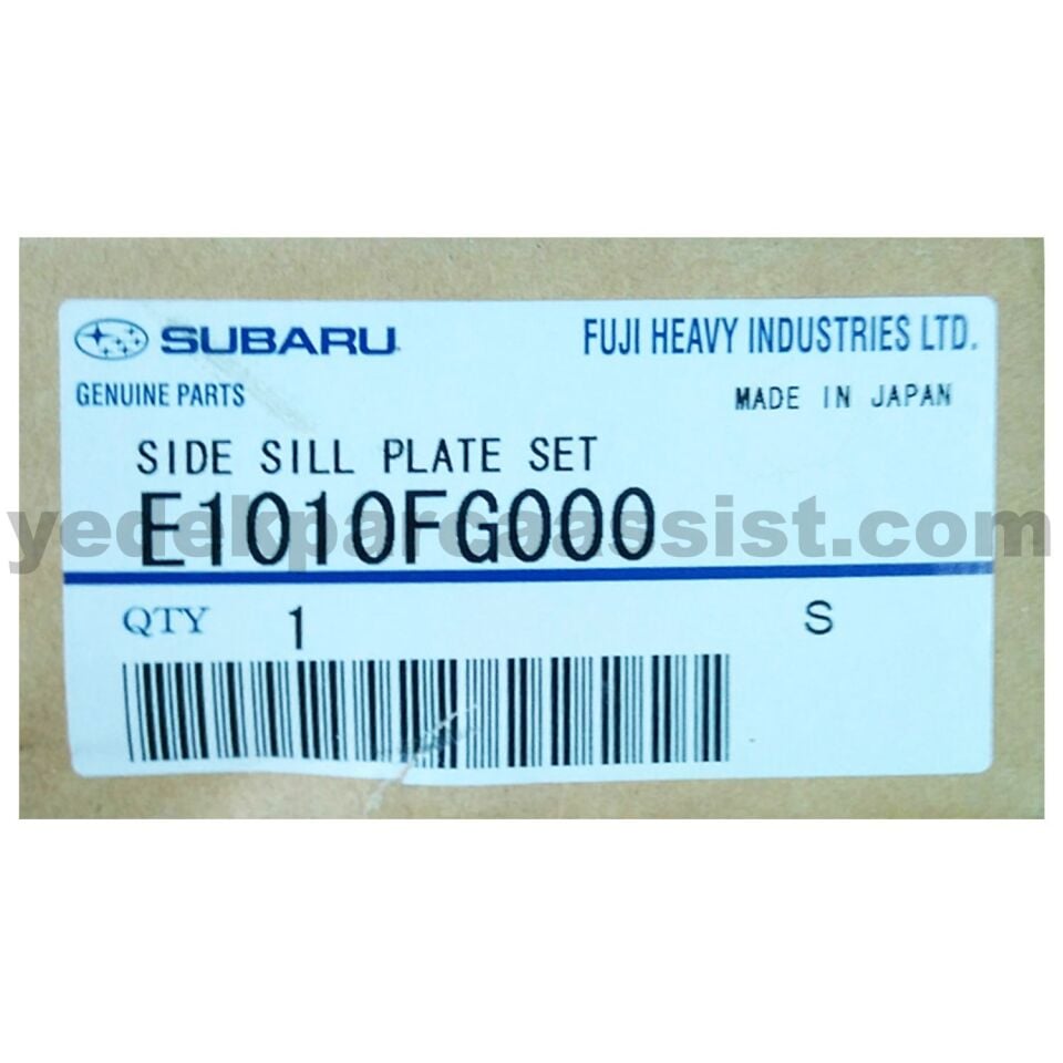 SUBARU IMPREZA 1.5R-2.0R ORİJİNAL KAPI EŞİK KROM TAKIMI - E1010FG000