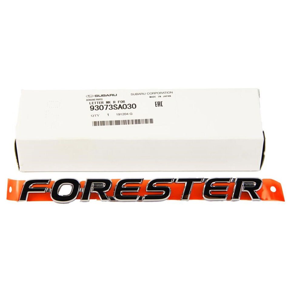 SUBARU FORESTER BAGAJ YAZISI ''FORESTER'' - 93073SA030