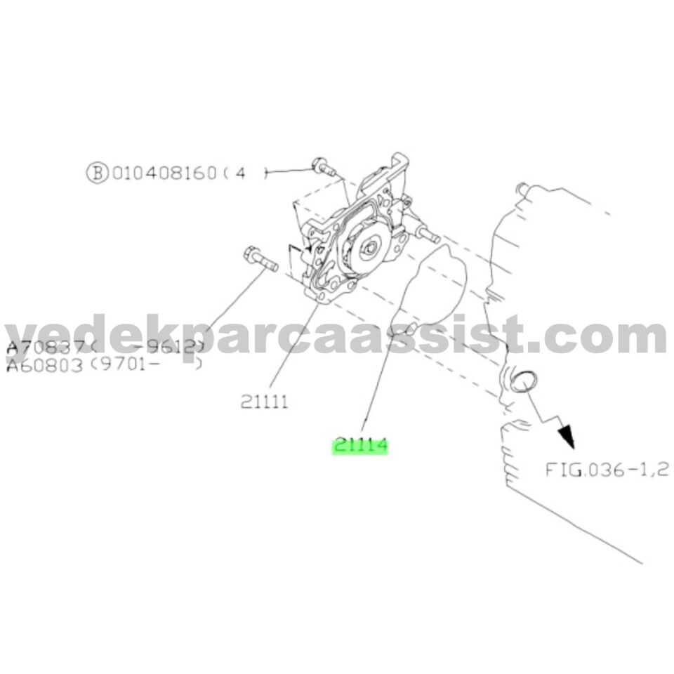 SUBARU VİVİO DEVİRDAİM CONTASI - 21114KA031